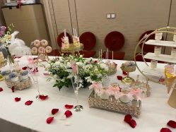 -团子宝宝宴派对百日宴生日布置策划·求婚策划·气球布置别墅民宿