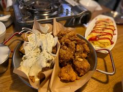 黄油蒜味半鸡-富乐满韩国正宗炸鸡韩国料理(虹泉路店)