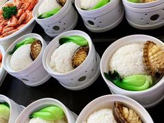 清蒸多宝鱼 海肠捞饭 咸鲅鱼饼子 鲍鱼捞饭 菠萝虾球 菜牌展档 包间-名典餐厅(铁西立安花园店)