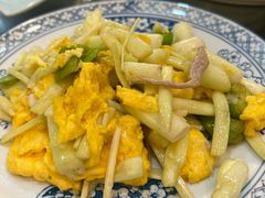 茭儿菜炒鸡蛋-广迎居老正兴菜馆