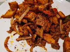 馕丁炒肉-新疆巴州金丝特餐厅(大钟寺店)