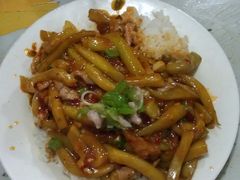 鱼香茄子盖浇饭-老头盖浇饭(南京新街口明瓦廊宏光酒店店)