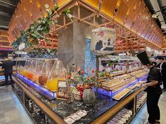 自助取餐区-汉江山料理级自助烤肉黑金冠(周口好吃城店)