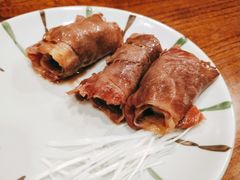 铺天盖地顶级澳牛肉火焰寿司-仙隐小鹿中華の日料(正弘城店)