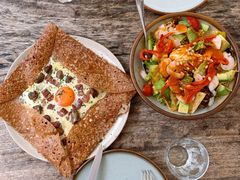 鸡蛋蘑菇熏肉荞麦可丽饼-RAC BAR(安福路店)