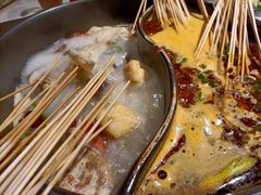 香菜牛肉-钢管厂五区小郡肝串串香(蜀都万达店)