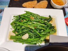 秘制虾酱炒空心菜-帕蓝·暹罗料理(曲阳店)