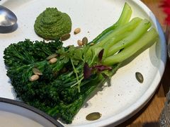 炭烤西兰花配西兰花酱-Grande A'moo(上海万象城店)