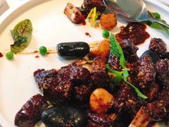 黑椒牛仔粒-开海·红岛海鲜虾水饺(石老人店)