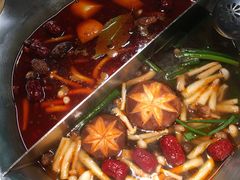 台式麻辣拼菌菇锅底-湊湊火锅·茶憩(东城万达店)