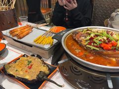 -宝记烧烤·碳锅羊肉·羊蝎子火锅·夜食社(文体路创始店)