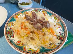 羊肉抓饭-新疆巴州金丝特餐厅(大钟寺店)