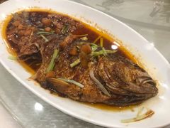 干烧大黄鱼-丰泽园饭店