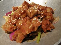 蒜香蜜汁排骨-绿茶餐厅(乐峰广场店)