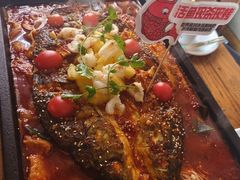 -后院烤吧·木炭烧烤·烤鱼·云贵川火锅(忻州古城店)