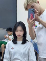 -藤野造型专业烫染接发