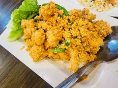 咸蛋黄鱿鱼-真浪大家乐海鲜餐馆