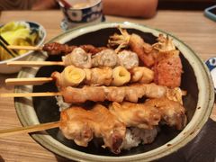 杂锦串烧饭套餐-小山日本料理(太古汇店)