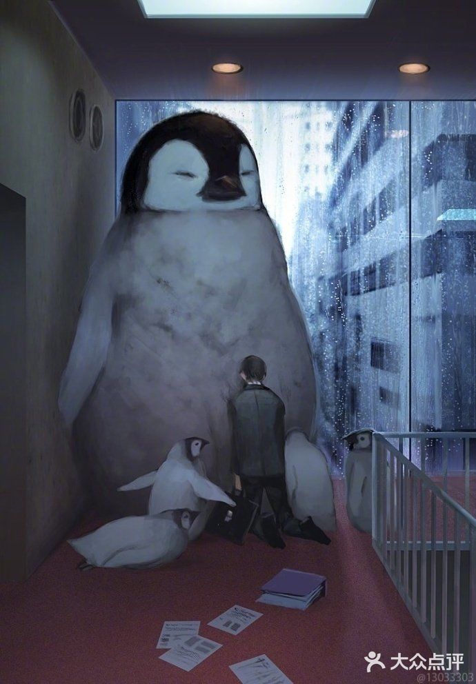 一组动物主题插画作品欣赏🌸🌸