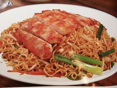猪扒炒公仔面-南都咖啡西餐厅(东塘店)