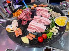 28元烤肉锅底-豚豚家돈돈가韩国锅盖烤肉(新北万达店)