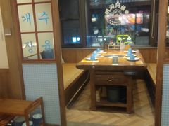 -明洞阿姨·韩式酱蟹烤肉·创意料理(三元桥店)