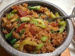 青菜香肠炒饭-佬肥猫·浙江乡村菜(国华广场店)