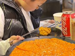 五花肉泡菜饼-山·烤辣鸡韩国料理(西溪路店)