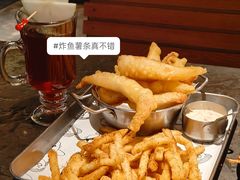 工人啤酒糊椒盐炸鱼薯条-京A Taproom·精酿餐吧(CBD店)