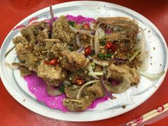 椒盐攋尿虾-垦丁辉哥生鱼片