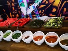 自助调料区-滇釜火锅·能喝汤的火锅(车公庄店)