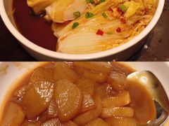 干贝蒸菜心-海味世家·家常菜馆(明州里店)