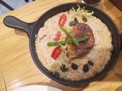 黑松露鹅肝烩饭-LO CALCOW卡路力轻食主义餐厅(陆家嘴店)