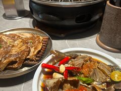-草家酱蟹炭火烤肉店(珲春南路一店)