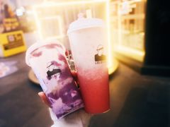 超厚芋泥紫薯烧-LELECHA乐乐茶(上海五角场万达广场店)