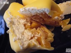 榴莲班戟内部-发记甜品(豉油街店)