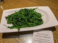 清炒豌豆尖-渝信川菜(长安店)