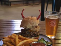 素汉堡-Devils’ Brewery小恶魔精酿啤酒(泛海美式熏肉店)
