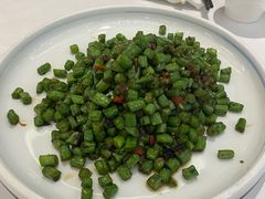 橄榄肉碎四季豆-乾隆美食·本帮菜(黄河路店)