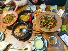 爆炒赤松茸黑牛肝菌-云海肴·汽锅鸡·云南菜(南强街店)