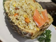 菠萝海鲜炒饭-避风塘(宝山万达店)