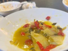 野蒜苗炒土豆片-东哥紫阳蒸盆子(旺座·现代城店)