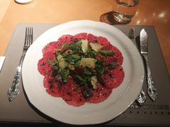 腌制生牛肉片配帕尔马芝士-牛排家(北京王府井澳门中心店)