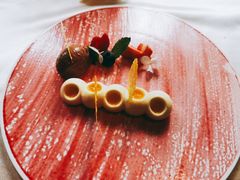 百香果慕斯-北京古城老院厉晓麟精致菜