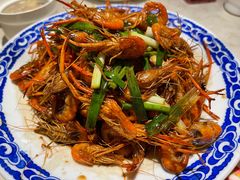 杭州老头儿油爆虾河虾-老头儿油爆虾·三潭印月