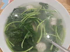菠菜丸子粉丝汤-23号墙门菜(狮虎桥店)