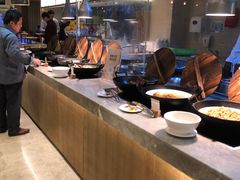 自助取餐区-青岛即墨希尔顿逸林酒店·開自助餐厅