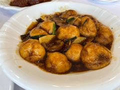 红烧面筋香菇竹笋-雪园上海饭店(港湾1号店)