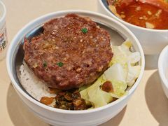 酱椒手打牛肉饼饭-香港池仔记肠粉王(博多新记襄阳南路店)