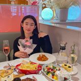 粉粉嫩嫩浪漫餐厅💓真的太适合约会了🌹